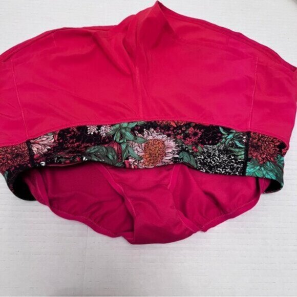 Lululemon Speed Up Short *2.5" Fuchsia Pink / Zen Garden Multi - Picture 4 of 9